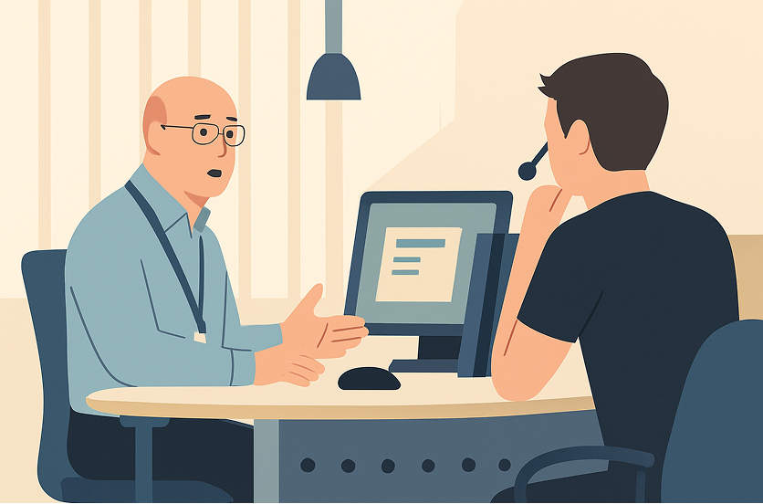 DWP work coach dashboard redesign