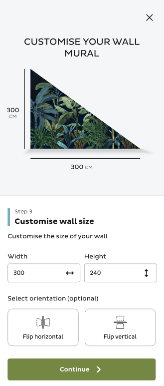 Customising the mural